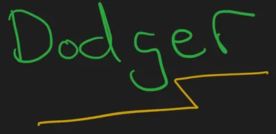 Dodger text